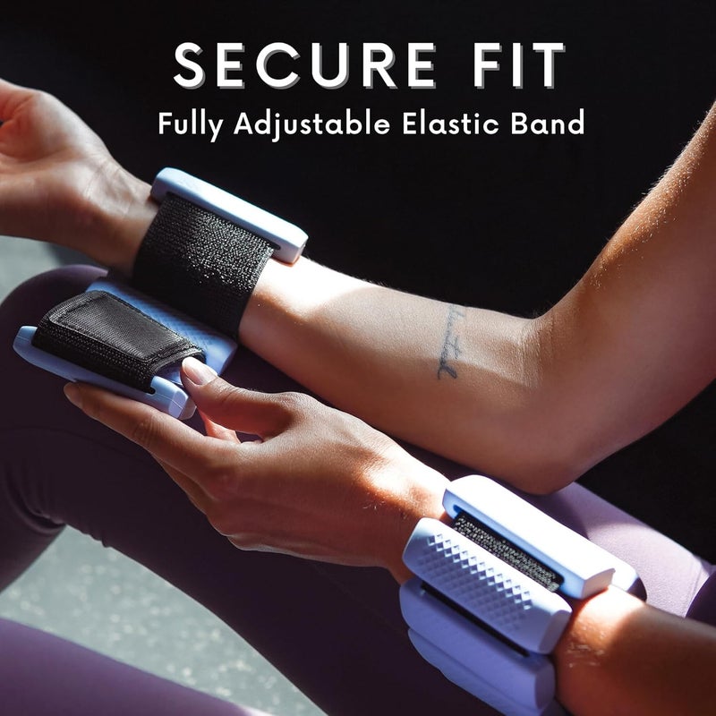 Polyfit Wrist & Ankle Weights - 1 Pair - Wearable Ankle Weights for Women and Men - Wearable Bracelet for Exercise, Yoga, Walking, Running, Dance, Barre, Pilates, Cardio, Aerobics - Image 3